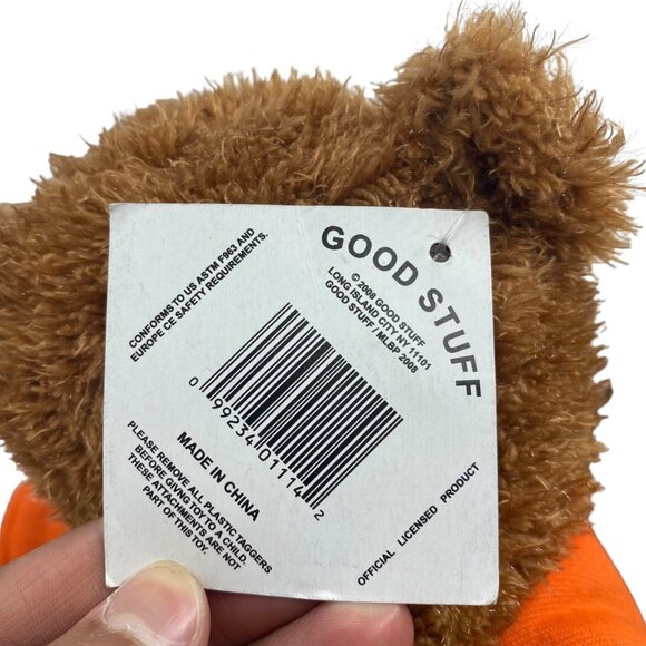 MLB Detroit Tigers Teddy Bear Cub Mascot Plush Stuffed Animal Baseball 10" - Picture 6 of 8